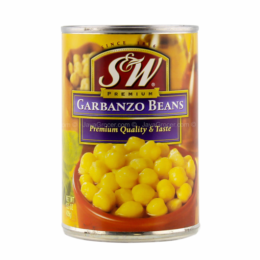 Picture of S&W Premium Garbanzo Beans 439g