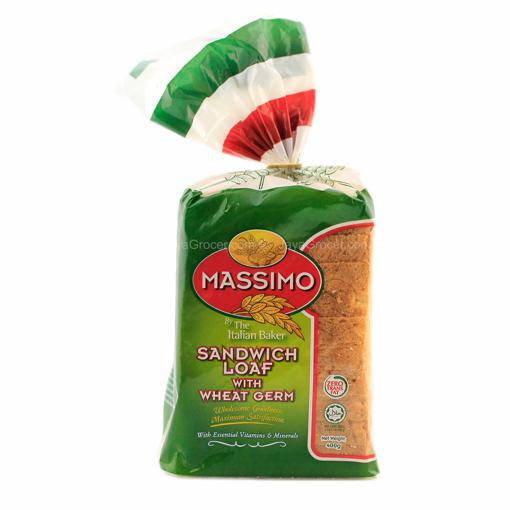 Picture of Massimo Wheat Germ Sandwich Loaf Bread 400g