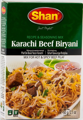 Picture of Shan Karachi Beef Biryani Traditional Masala (Product Of Pakistan)