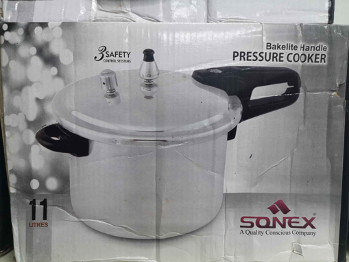 Picture of Sonex (11 Litres) with 3 Safty Control System Backlite Handle Pressure Cooker