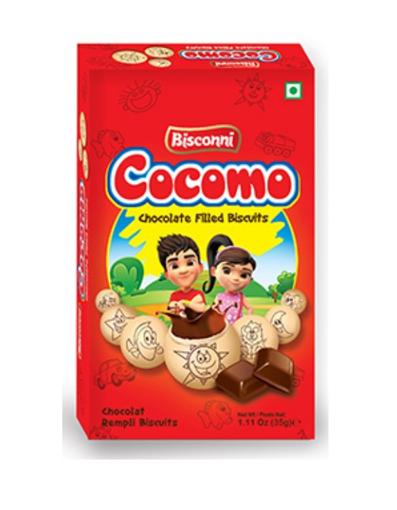 Picture of Bisconni Cocomo Chocolate Filled Biscuits 35 Grams