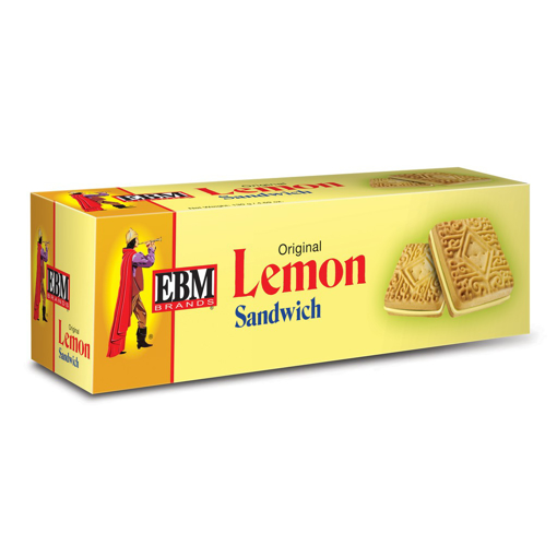 Picture of EBM Original Lemon Sandwich cookies Family Pack