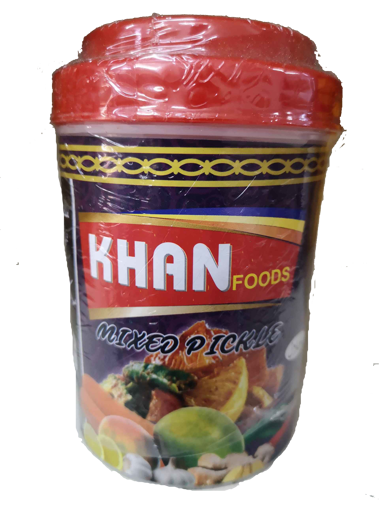 Picture of Khan Foods Mixed Pickles Halal 500 Grams