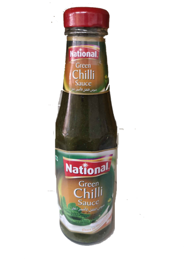 Picture of National Green Chilli & Mint Sauce 300 Grams