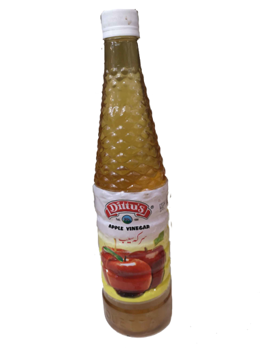 Picture of Dittu's Apple Vinegar Useful for High Cholesterol & Digestion 750 ML