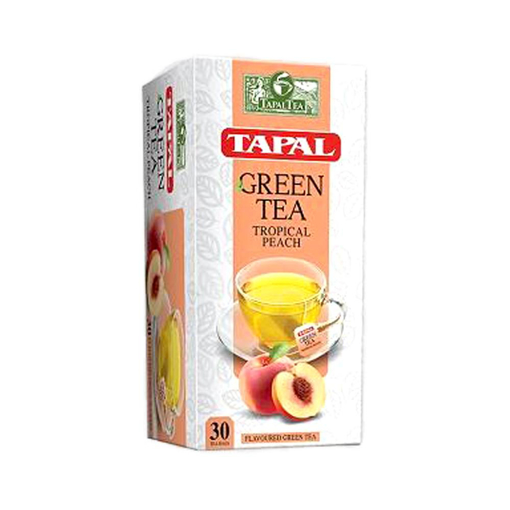 Picture of Tapal Green Tea Tropical Peach 30 Sachets