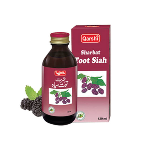 Picture of Qarshi Sharbat Toot Siah 120ml